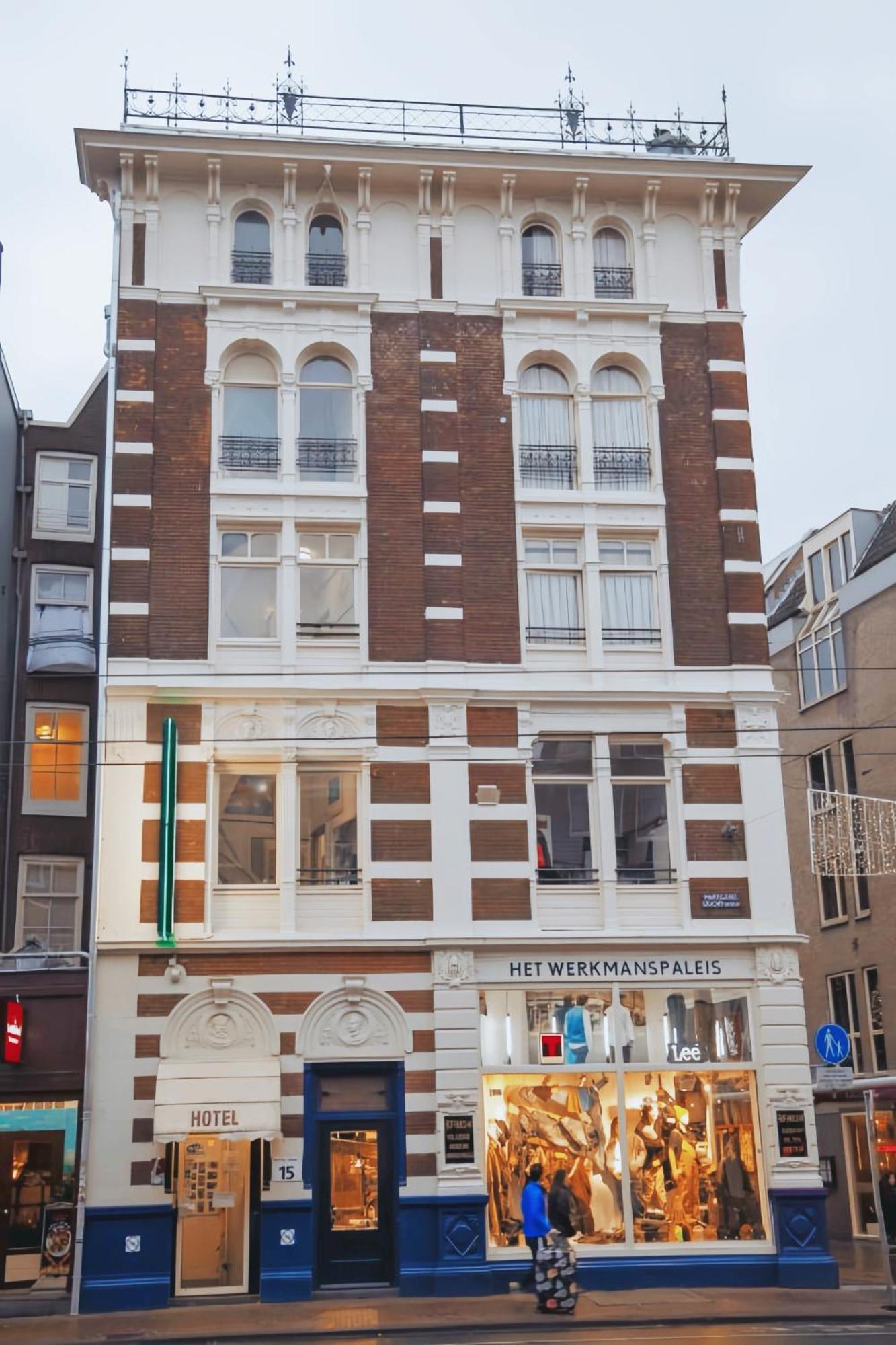 Cs Hotel Ámsterdam Exterior foto